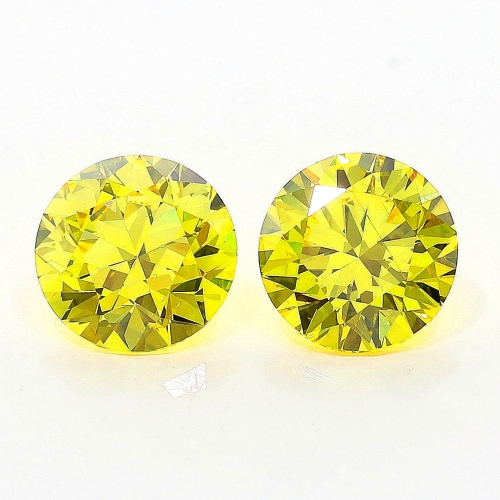 1.01 Carat Fancy Vivid   Yellow  BR VS2 GIA