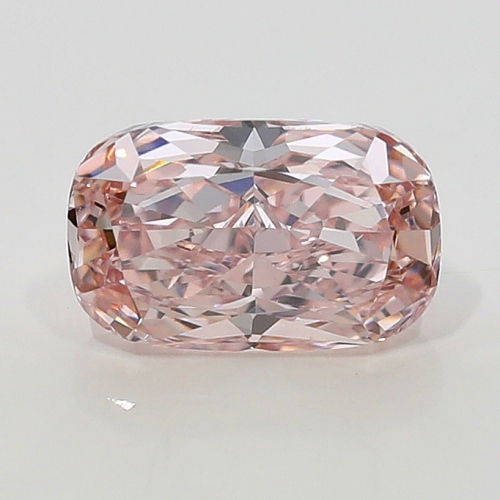 0.71 Carat Fancy Orangy  Pink  CU VS2 GIA