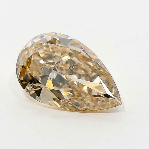 1.05 Carat Fancy Yellowish  Brown  PS SI2 GIA