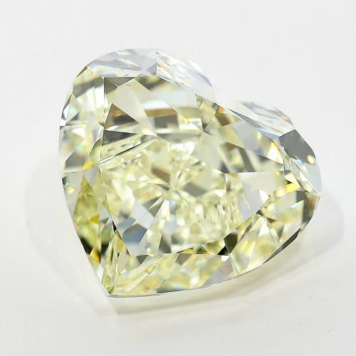 18.17 Carat Fancy Light   Yellow  HS VVS2 GIA