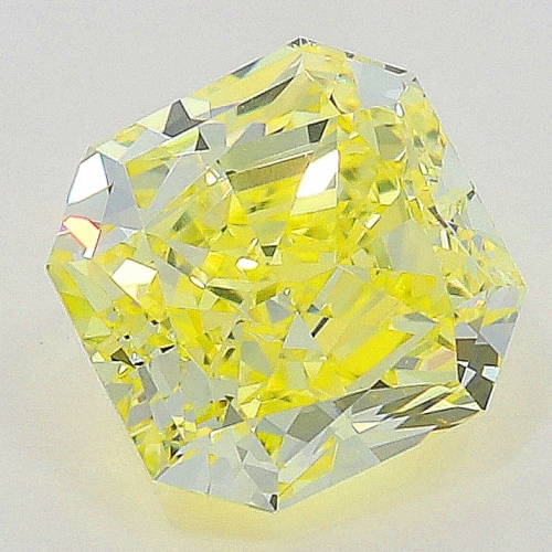 0.5 carat Radian VS1 Fancy Intense Yellow