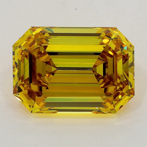 2.41 carat Emerald VS2 Fancy Deep Orangy Yellow