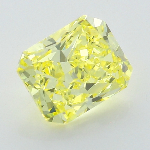 0.3 carat Radian VS1 Fancy Intense Yellow
