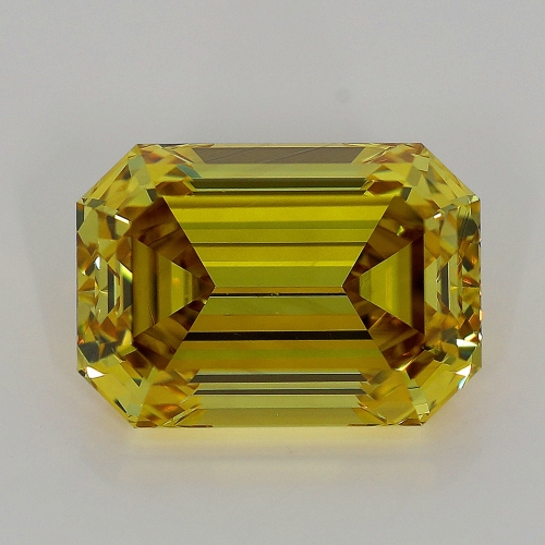 1.74 carat Emerald VVS2 Fancy Deep Yellow