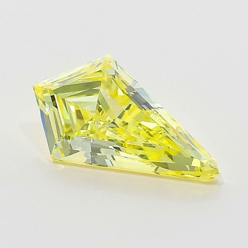 0.72 Carat Fancy Intense   Yellow  KIte VS1 GIA