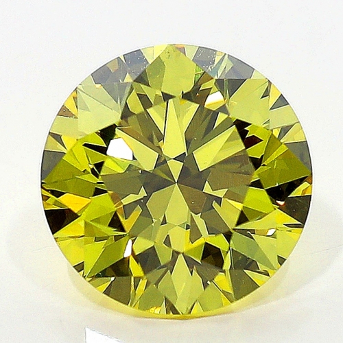 1.51 Carat Fancy Deep   Yellow  BR VS2 GIA