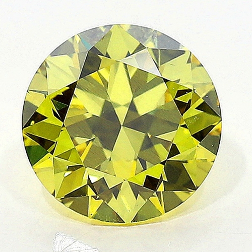 1.02 Carat Fancy Deep   Yellow  BR VS2 GIA