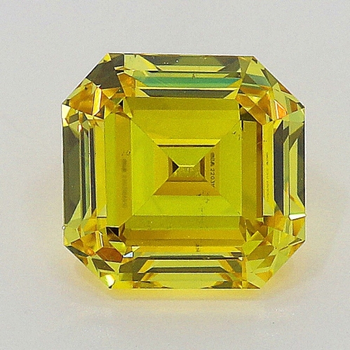 0.5 carat AS VS2 Fancy Vivid Yellow
